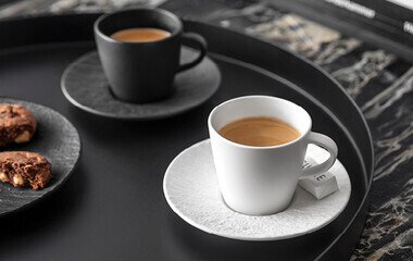 Stiva da caffè a Sagogn